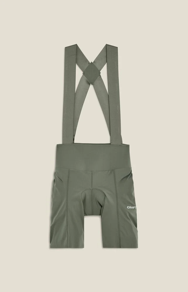 Craft Endur Bib Shorts C2 W Fietsbroek Kort Dames - Groen - Image 4
