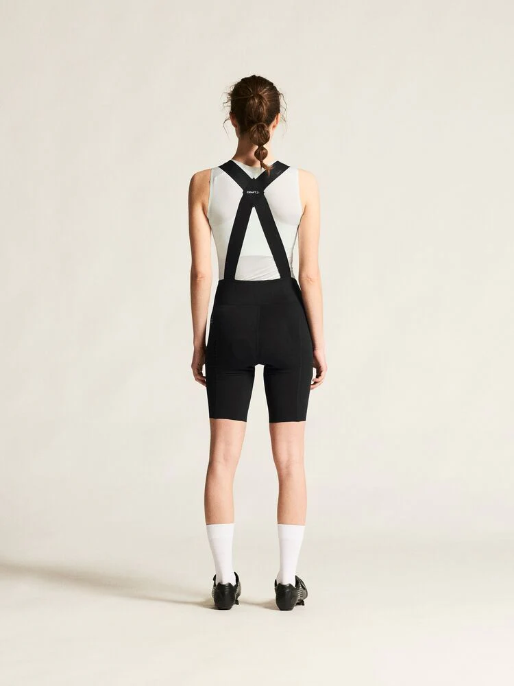 Craft Endur Bib Shorts C2 W Fietsbroek Kort Dames - Zwart - Image 5