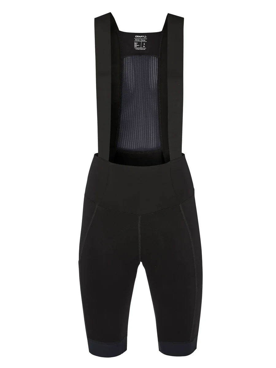 Craft Endur Cargo Bib Shorts C3 W Fietsbroek Kort Dames - Zwart