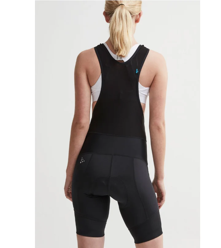 Craft Essence Bibshort fietsbroek kort zwart dames - Image 2