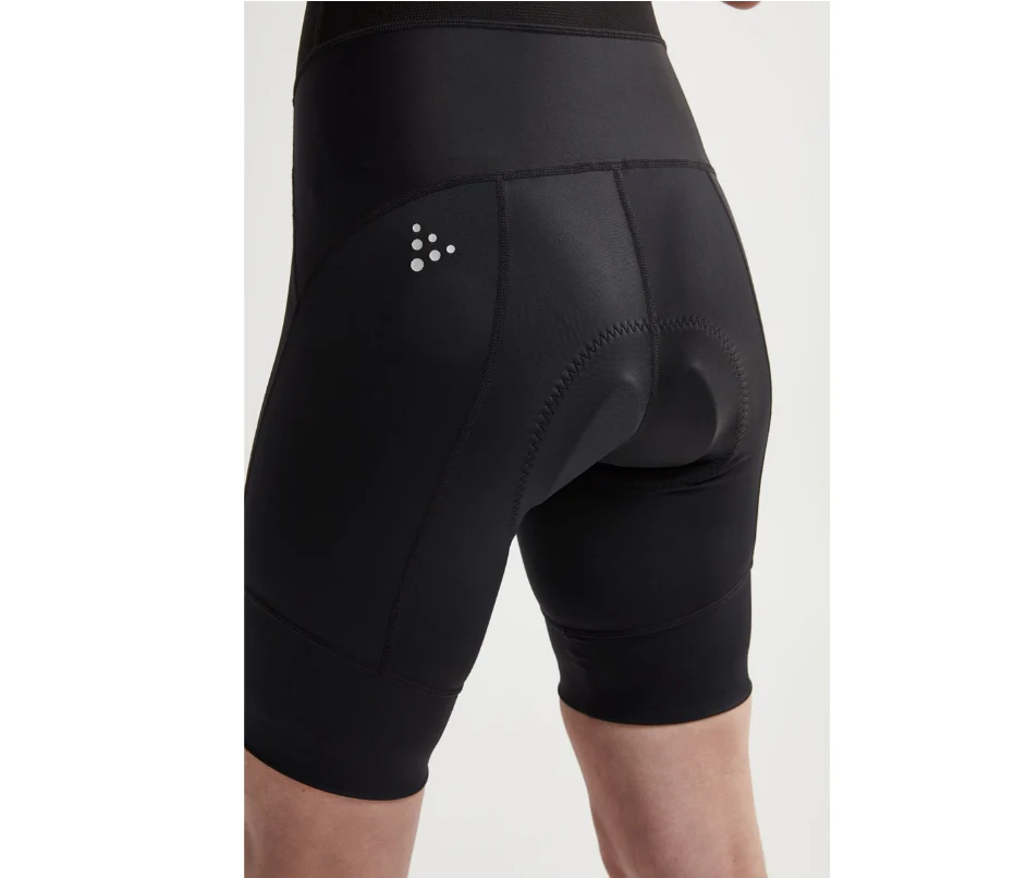 Craft Essence Bibshort fietsbroek kort zwart dames - Image 3