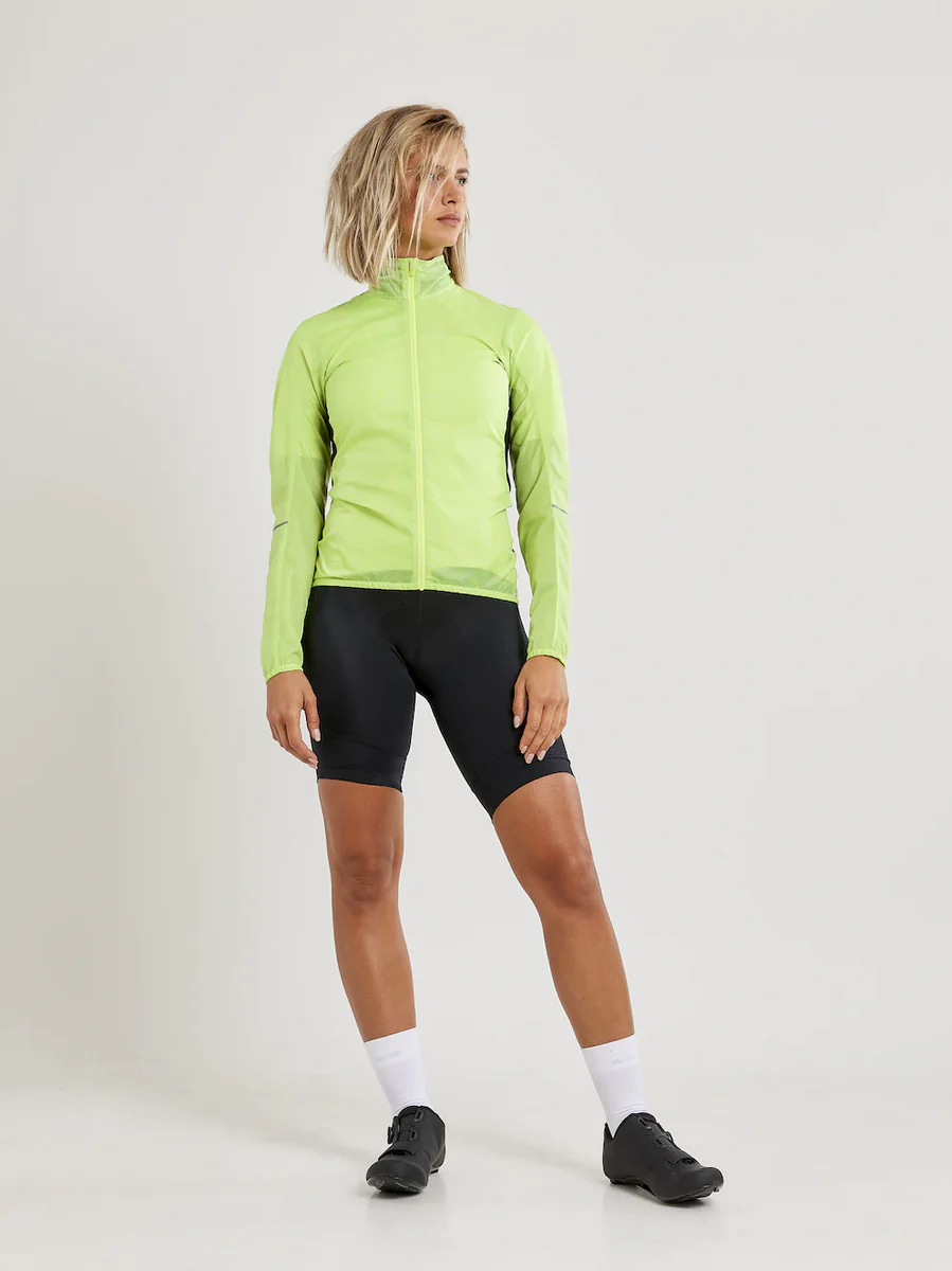 Craft Essence Light Wind fiets windjack geel dames - Image 6