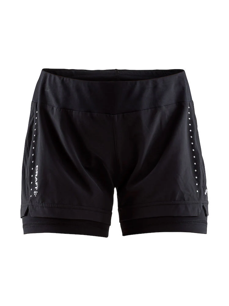 Craft Essential 2-in-1 Shorts dames hardloopbroek