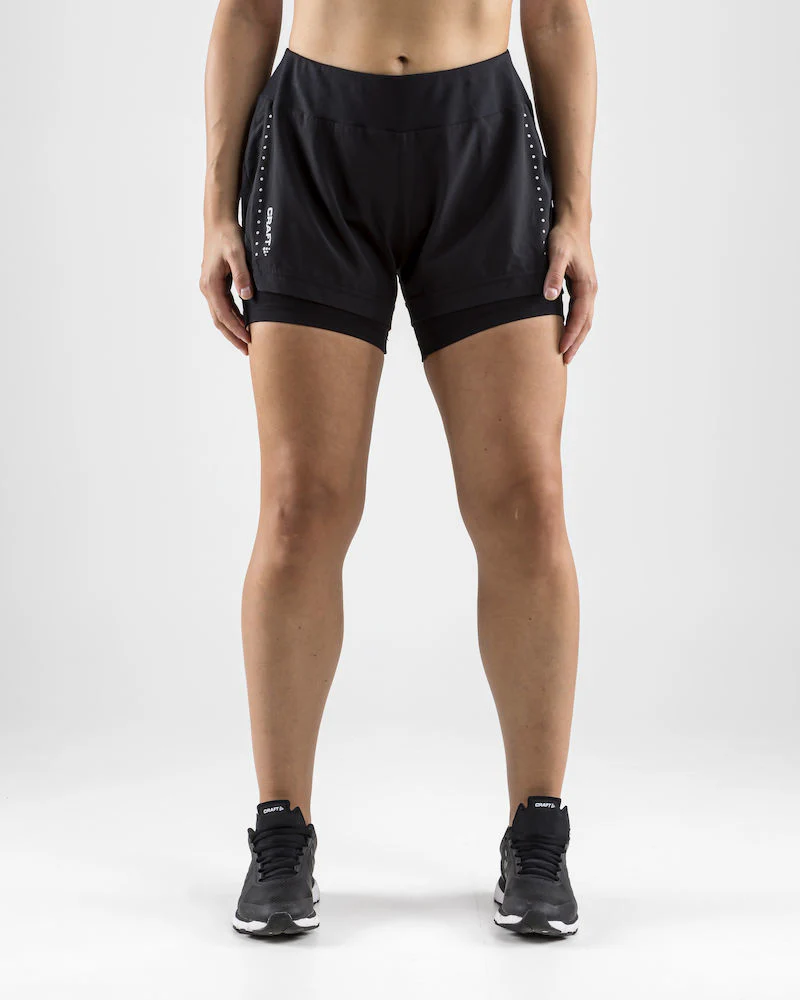 Craft Essential 2-in-1 Shorts dames hardloopbroek - Image 2