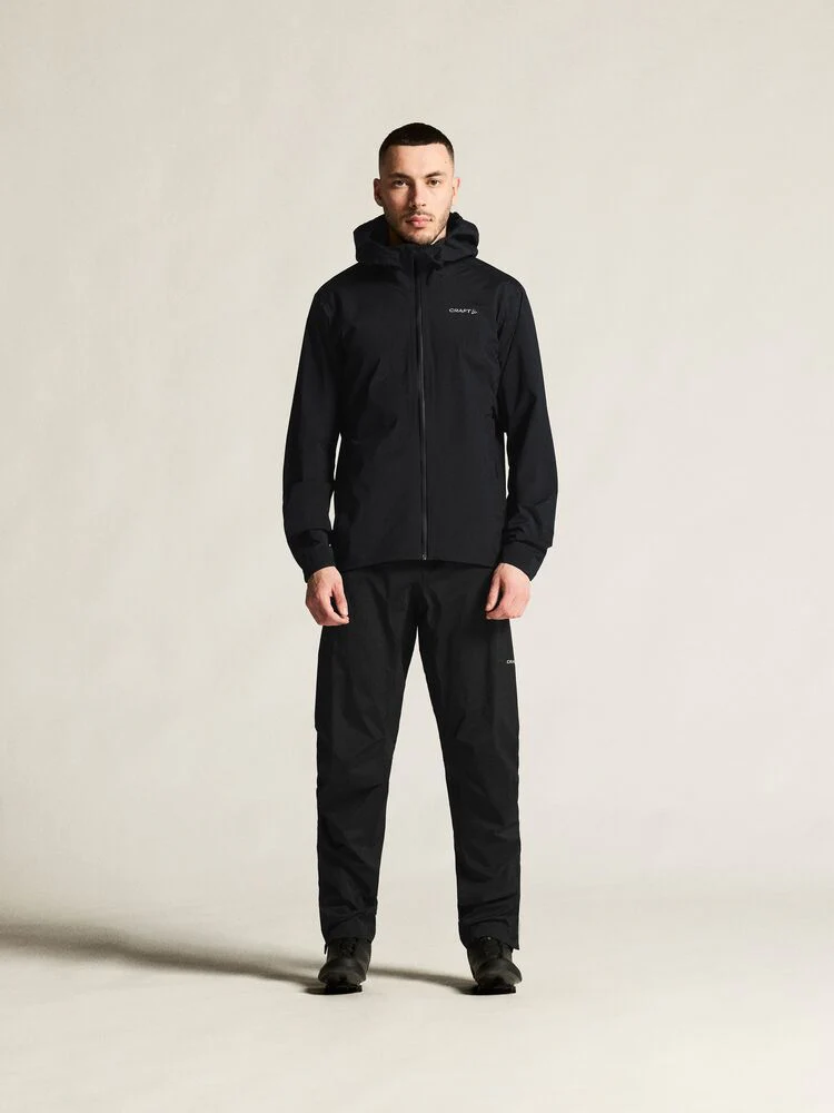 Craft Everyday Hydro Pants M Regenbroek Heren - Zwart - Image 11