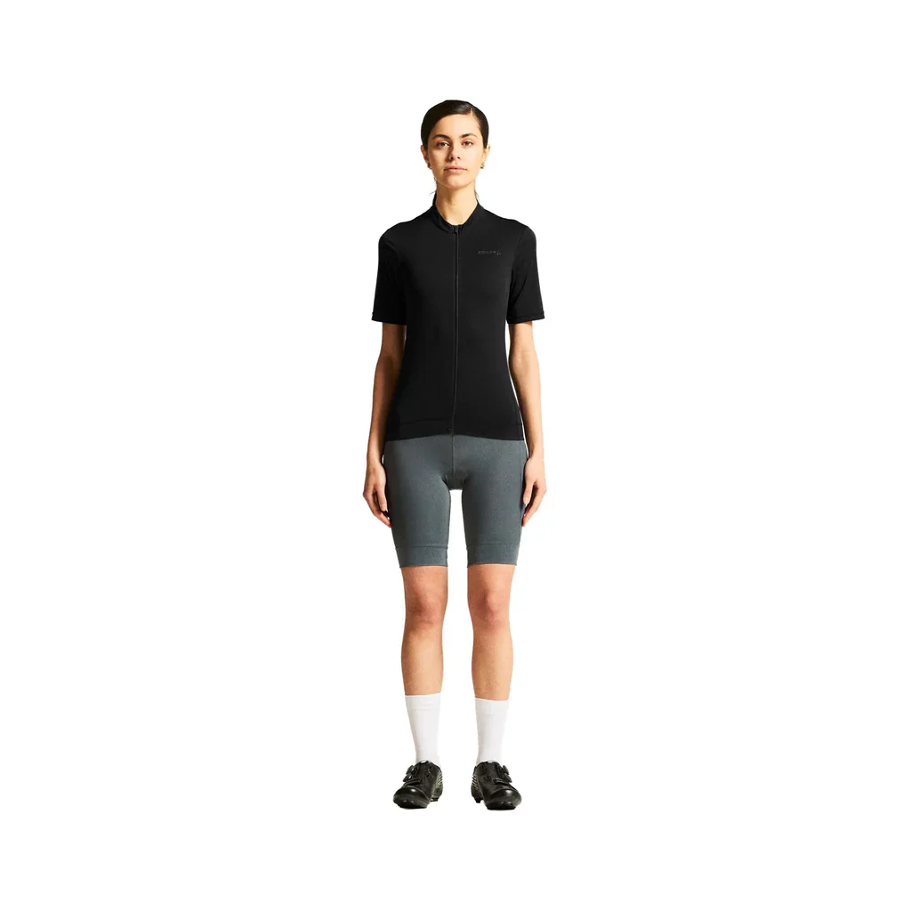 Craft Everyday SS W Fietsshirt Korte Mouwen Dames - Zwart - Image 11