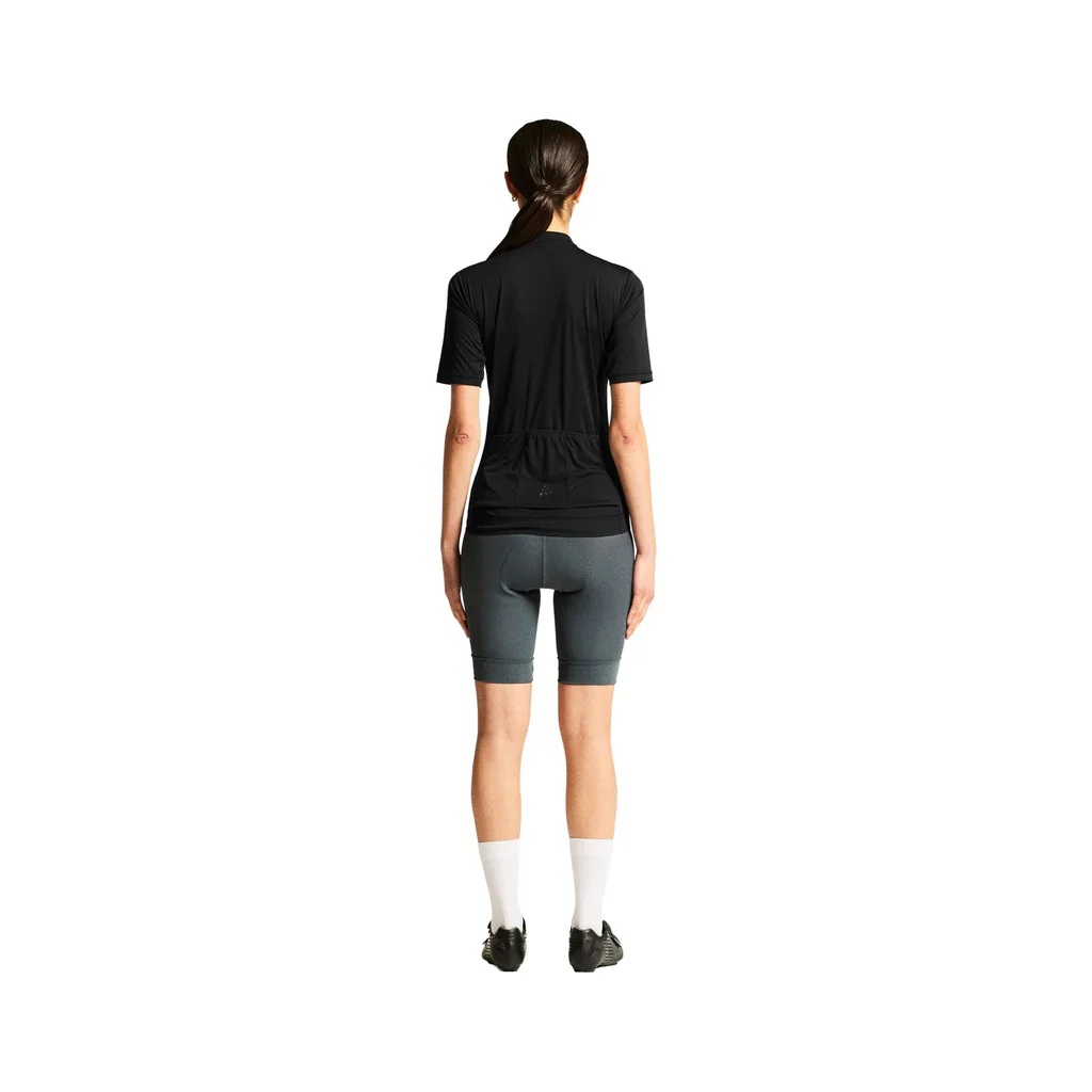 Craft Everyday SS W Fietsshirt Korte Mouwen Dames - Zwart - Image 6