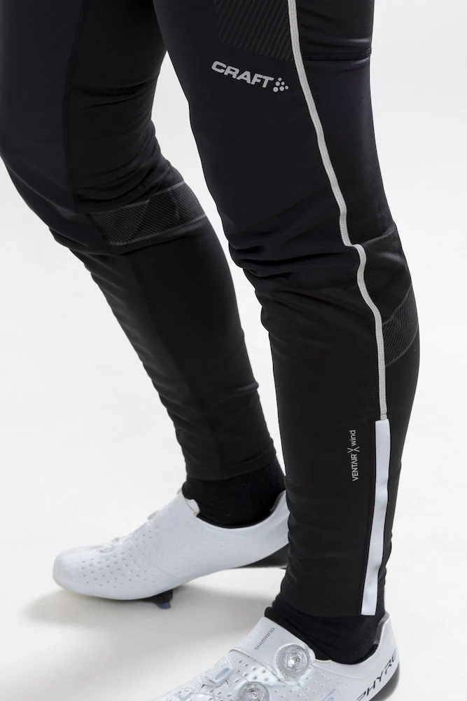 Craft Ideal Pro Wind Bibtights fietsbroek lang zwart heren - Image 7