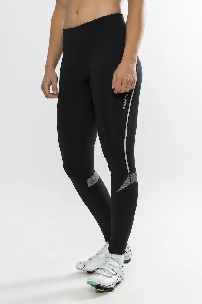 Craft Ideal Thermal Tights fietsbroek lang zwart dames - Image 3