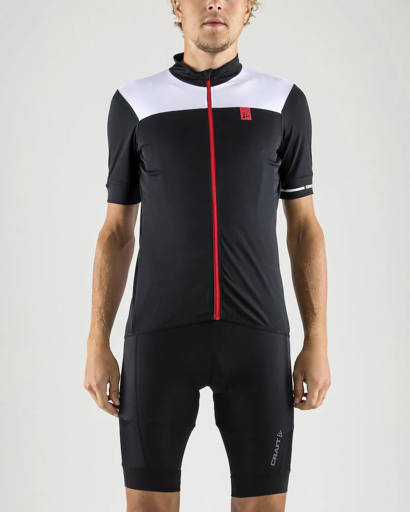 Craft Point Jersey fietsshirt korte mouwen zwart heren - Image 2
