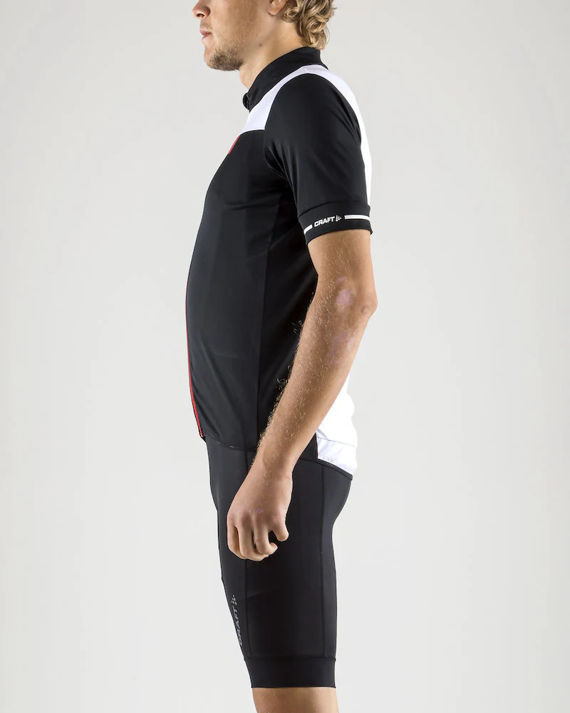 Craft Point Jersey fietsshirt korte mouwen zwart heren - Image 3