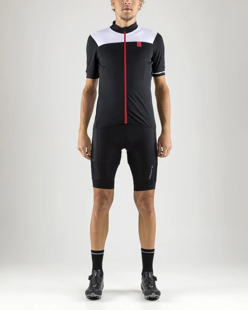 Craft Point Jersey fietsshirt korte mouwen zwart heren - Image 7