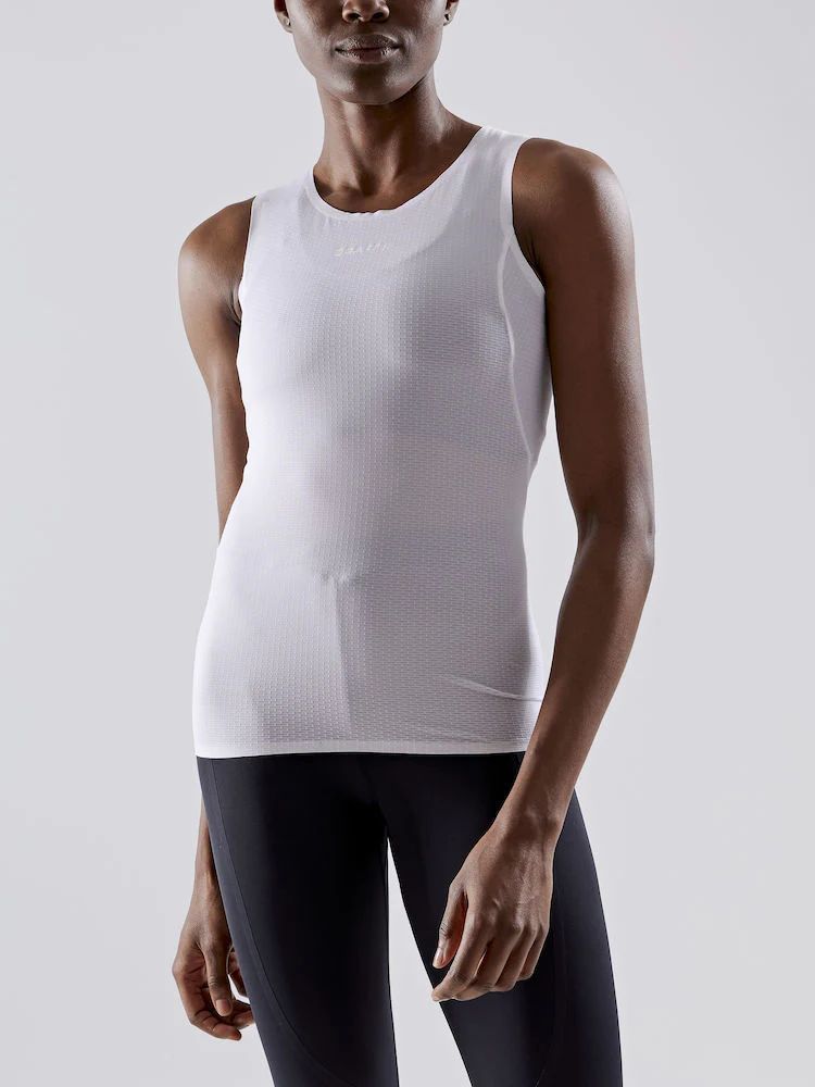 Craft Pro Dry Nanoweight SL W ondershirt zonder mouwen wit dames - Image 2