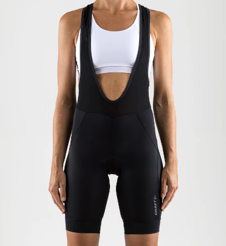 Craft Rise Bibshort fietsbroek kort zwart dames - Image 3