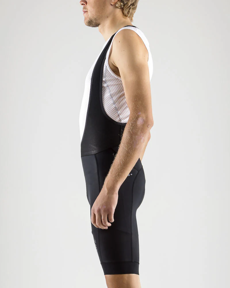 Craft Rise Bibshort fietsbroek kort zwart heren - Image 3