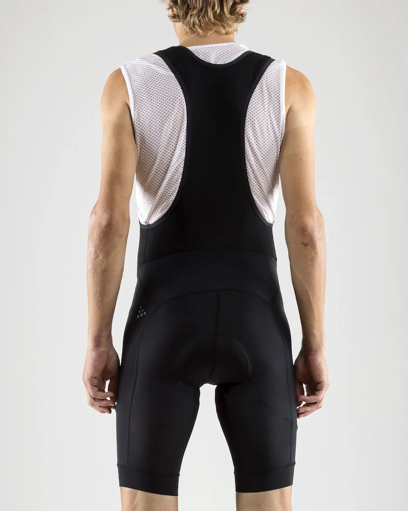 Craft Rise Bibshort fietsbroek kort zwart heren - Image 4
