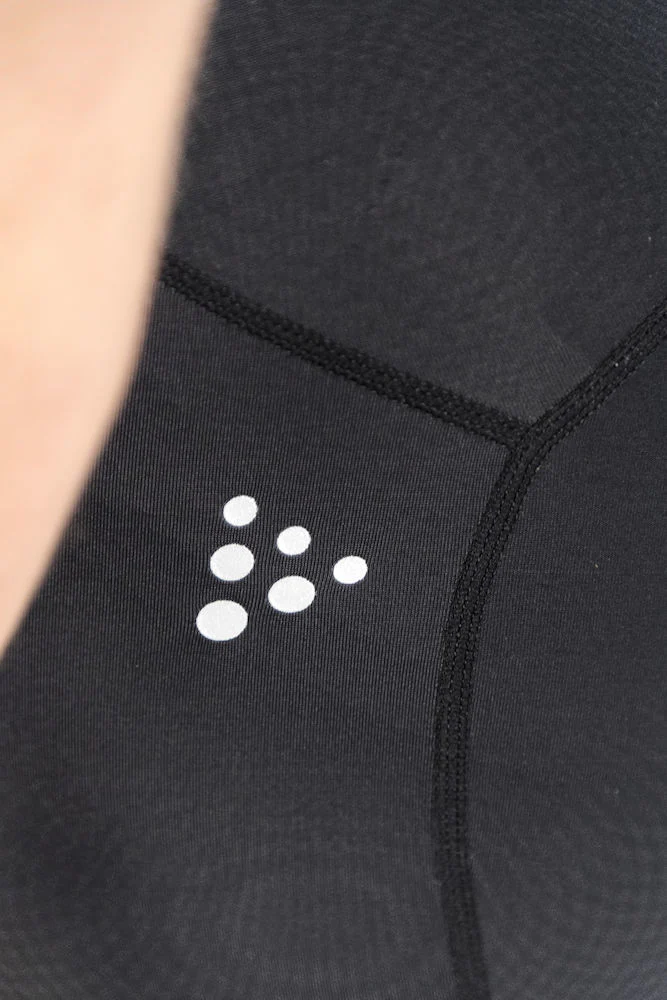 Craft Rise Bibshort fietsbroek kort zwart heren - Image 6