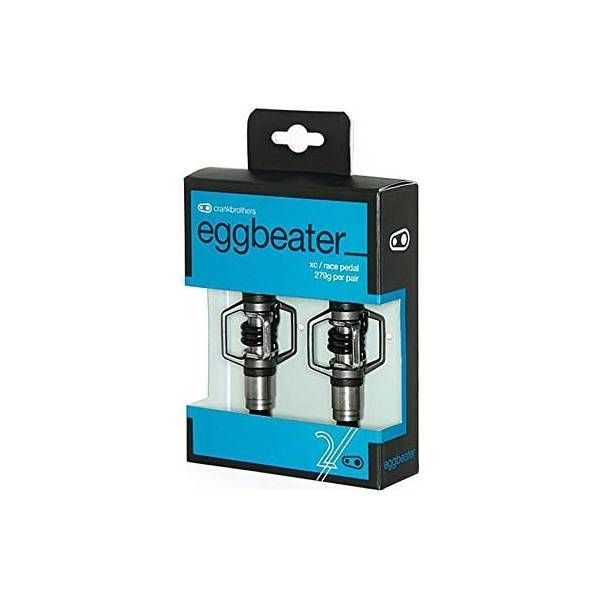 Crankbrothers Eggbeater 2 MTB pedalen zwart/zilver (met schoenplaatjes) - Image 4