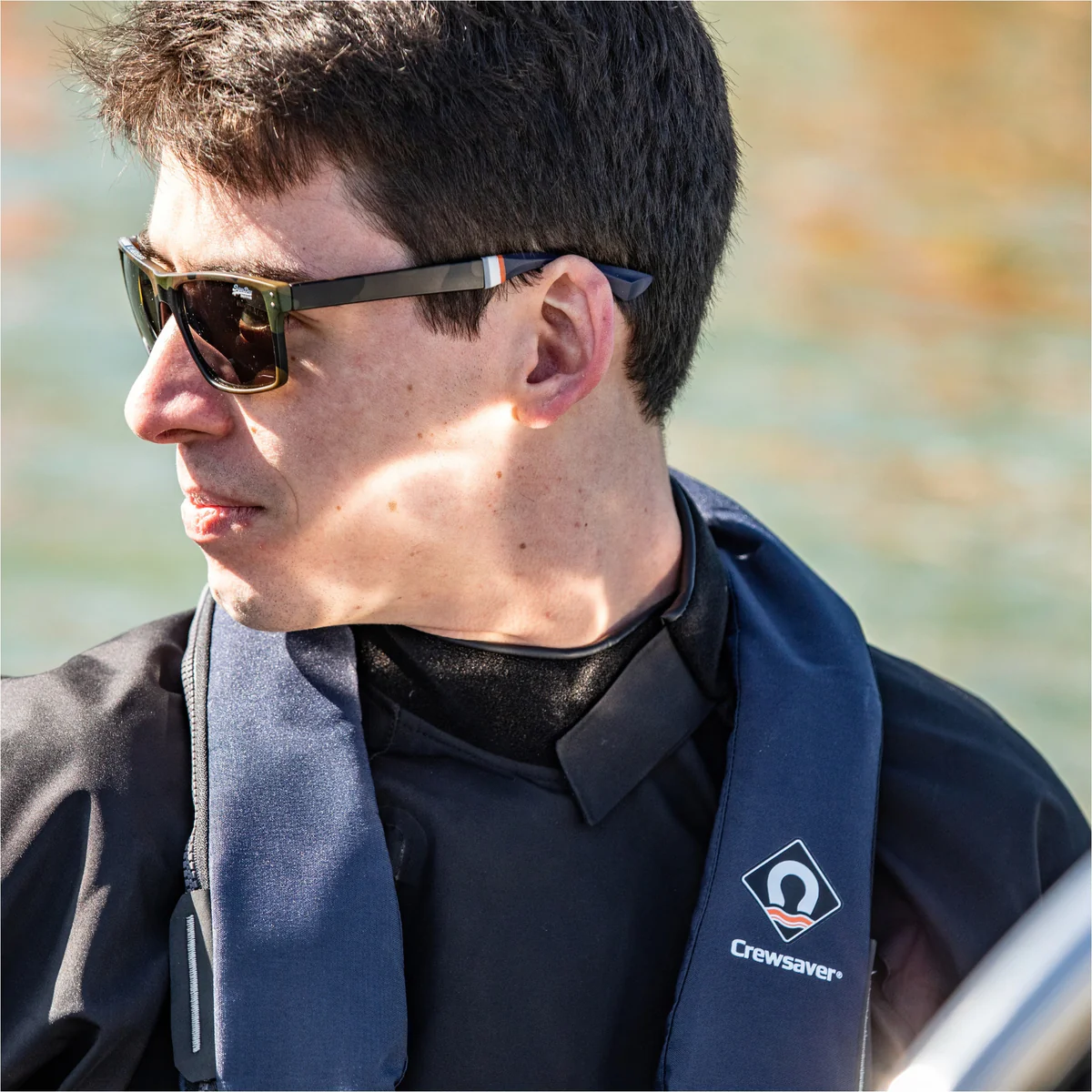 Crewsaver Crewfit 165N Sport Automatisch Reddingsvest met Harnas - Navy - Image 7