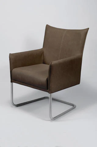 CSW SWING loungefauteuil RVS slede frame - Image 3