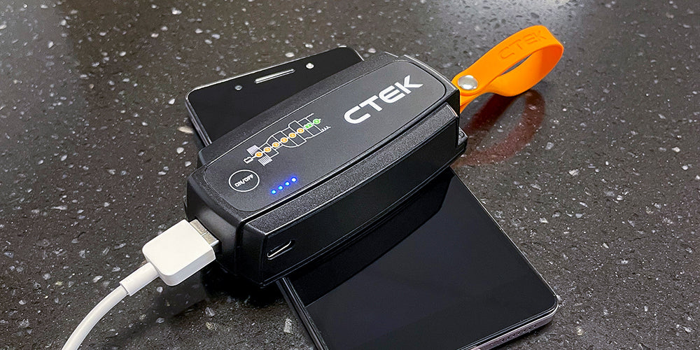 CTEK MXS 5.0 Power Kit acculader met gratis powerbank - Image 3