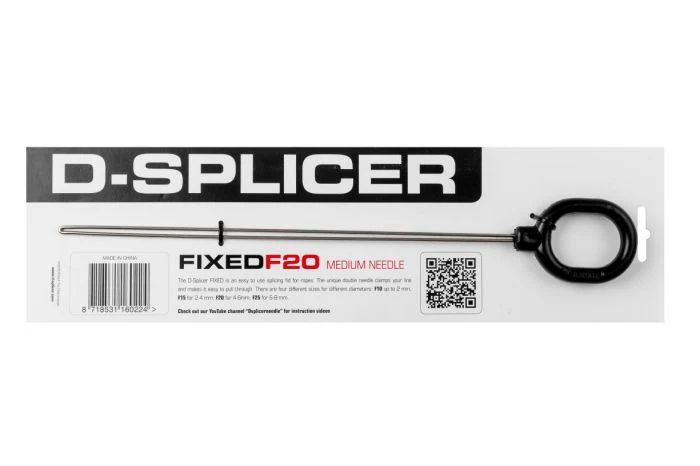 D-Splicer Fixed F-20 treknaald geschikt voor Dyneema lijnen 4-6 mm