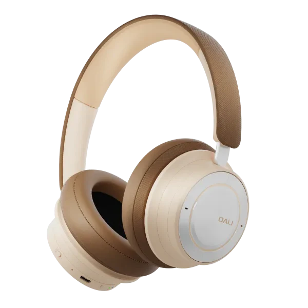 Dali IO-8 CARAMEL WHITE Draadloze Hifi Stereo Hoofdtelefoon