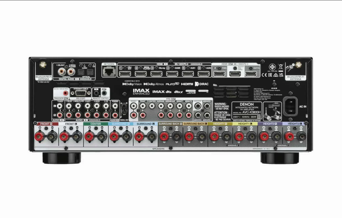 Denon AVC-X3800H Netwerk Receiver - Image 3