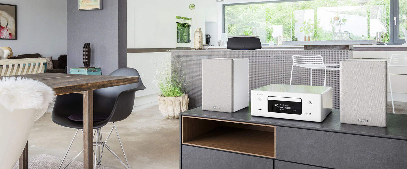 Denon Ceol N10WTE2 Micro set met speakers - Image 4