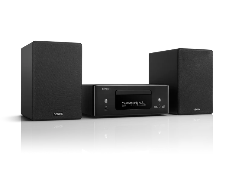 Denon CEOL N12DABBKE2 Microset met ingebouwde CD-speler en speakers