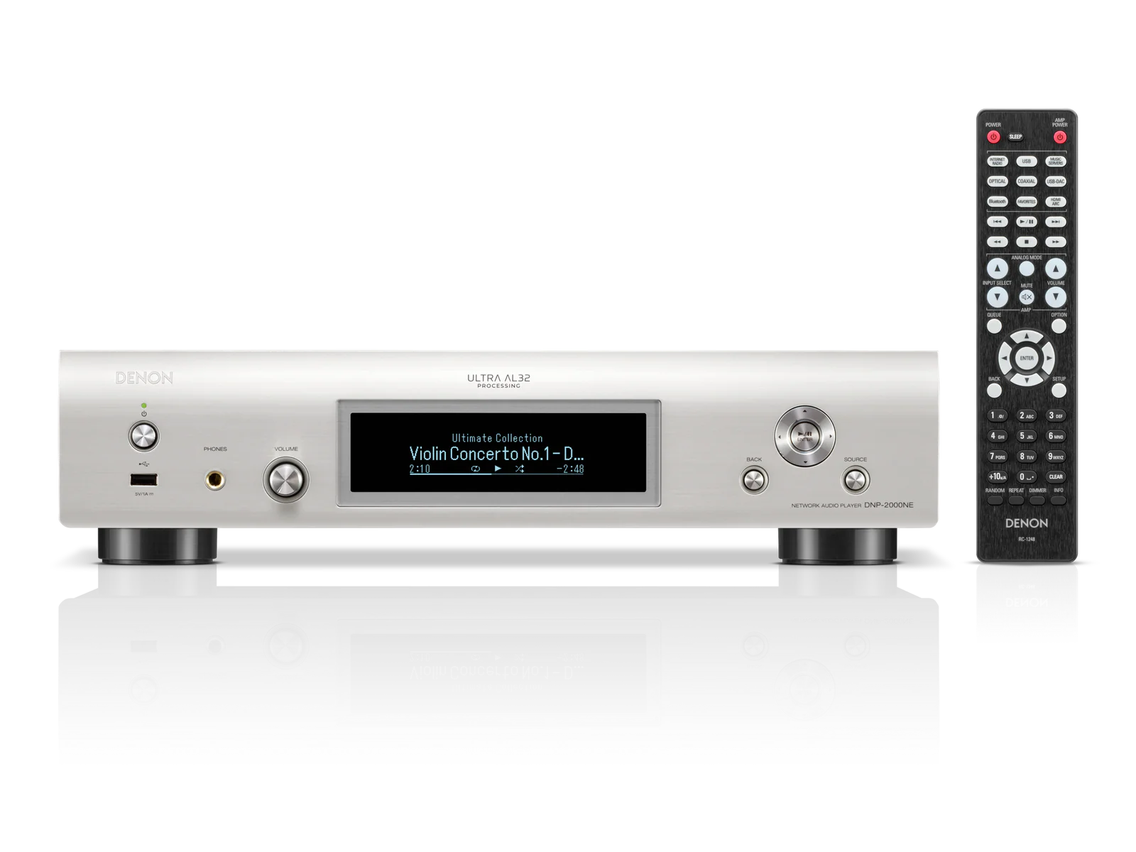 Denon DNP-2000NE zilver netwerk audio speler