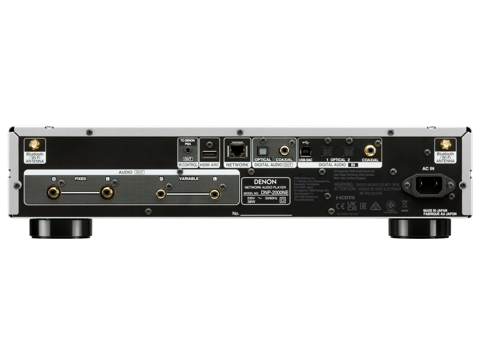 Denon DNP-2000NE zilver netwerk audio speler - Image 2