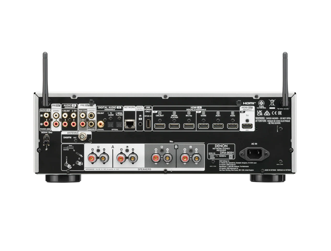 Denon DRA900H SP Netwerkreceiver - Image 4