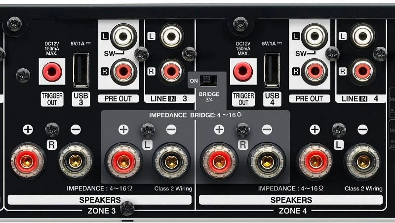 Denon HEOS DRIVE HS2BKEM Multiroom netwerk 8 kanaals versterker - Image 3