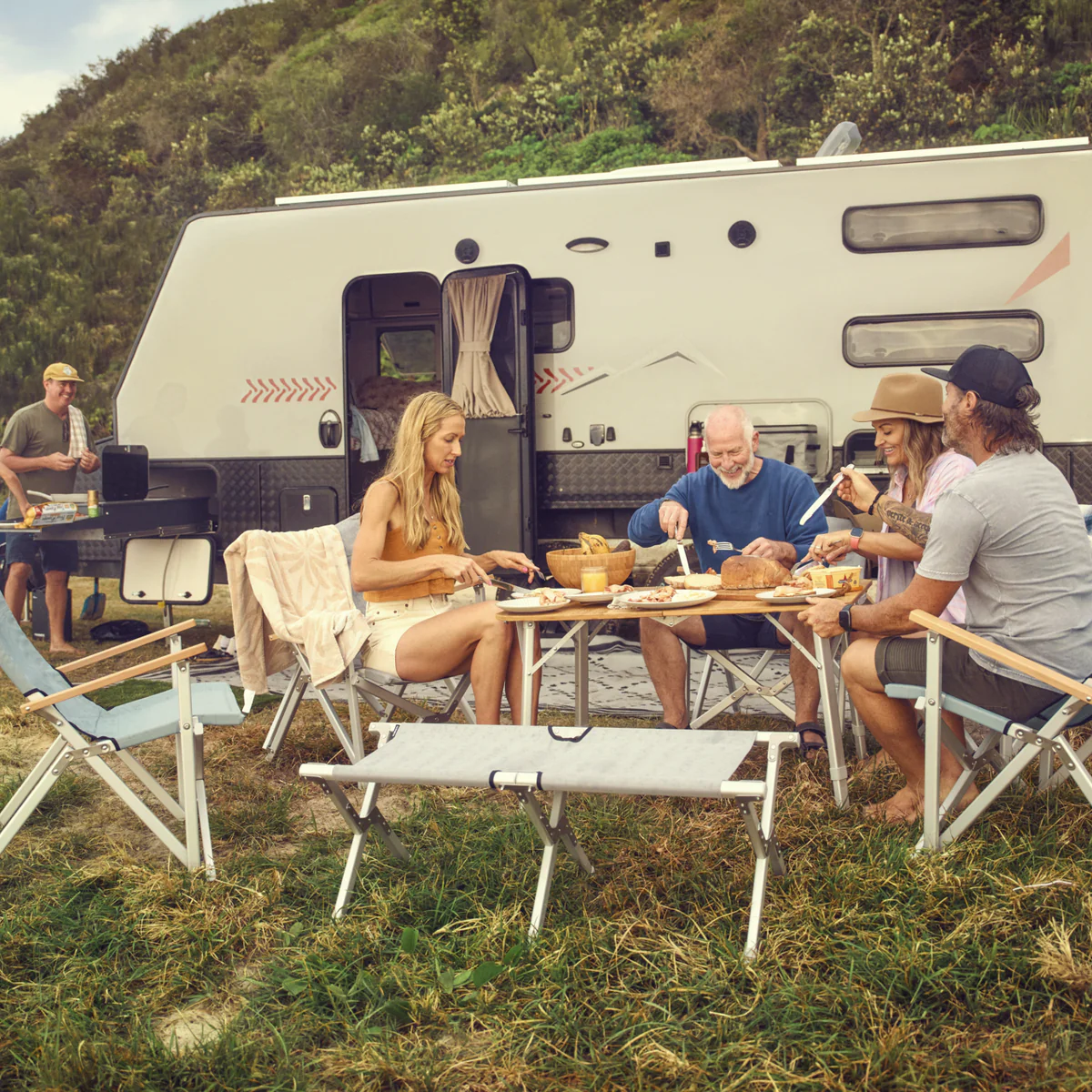 Dometic Compact Camp Bench opvouwbare krukje voor 2 personen - Image 5