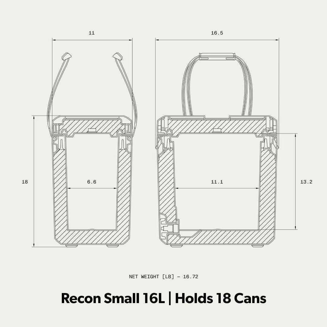 Dometic Recon 16 antraciet compacte passieve koelbox - Image 7