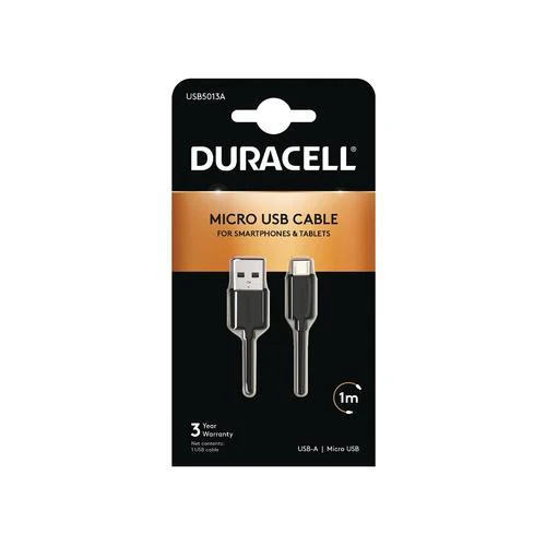 Duracell USB-A naar Micro-USB basis kwaliteit