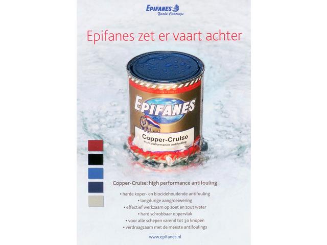 Epifanes Copper-Cruise 750 ml zelfslijpende antifouling - Image 2