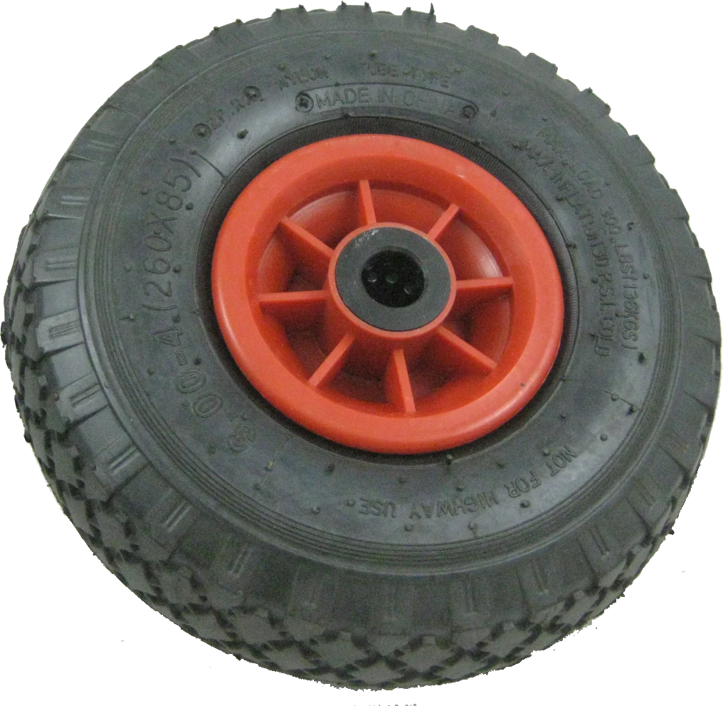 EWS Wiel 250 x 70 mm voor boottrailer as diameter 19 mm