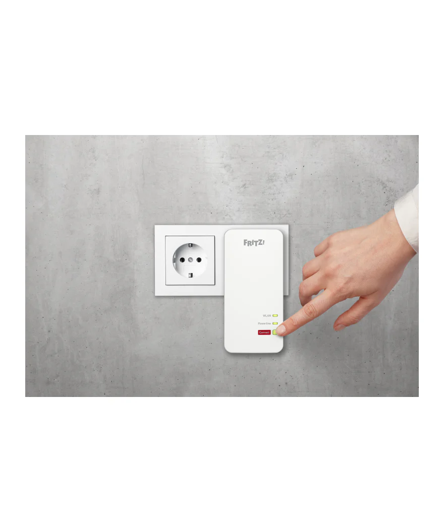 Fritz! Powerline1240AX Wlan set netwerkapparaten via de 220V contactdoos in het thuisnetwerk - Image 5