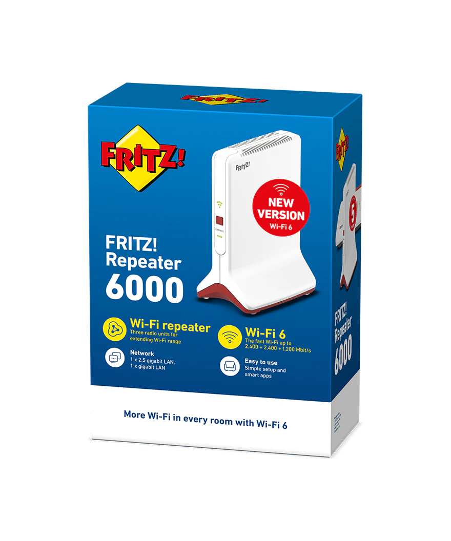 Fritz! Repeater 6000 ED Mesh WiFi reapter - Image 5
