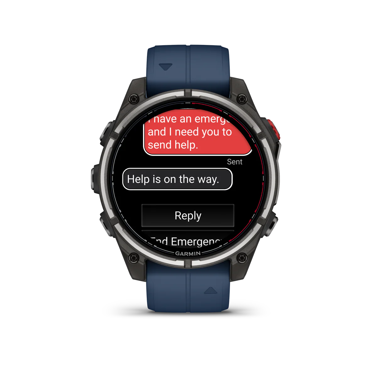 Garmin Quatix 8 Pro 47 mm AMOLED GPS-smartwatch met ingebouwde inReach technologie - Image 4
