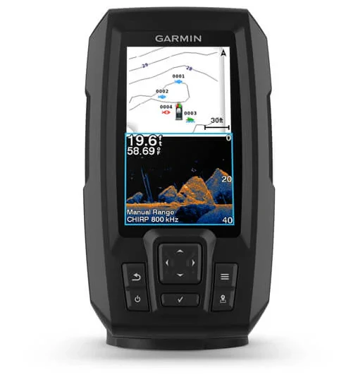 Garmin STRIKER Vivid 4cv fish finder met GT20-TM transducer
