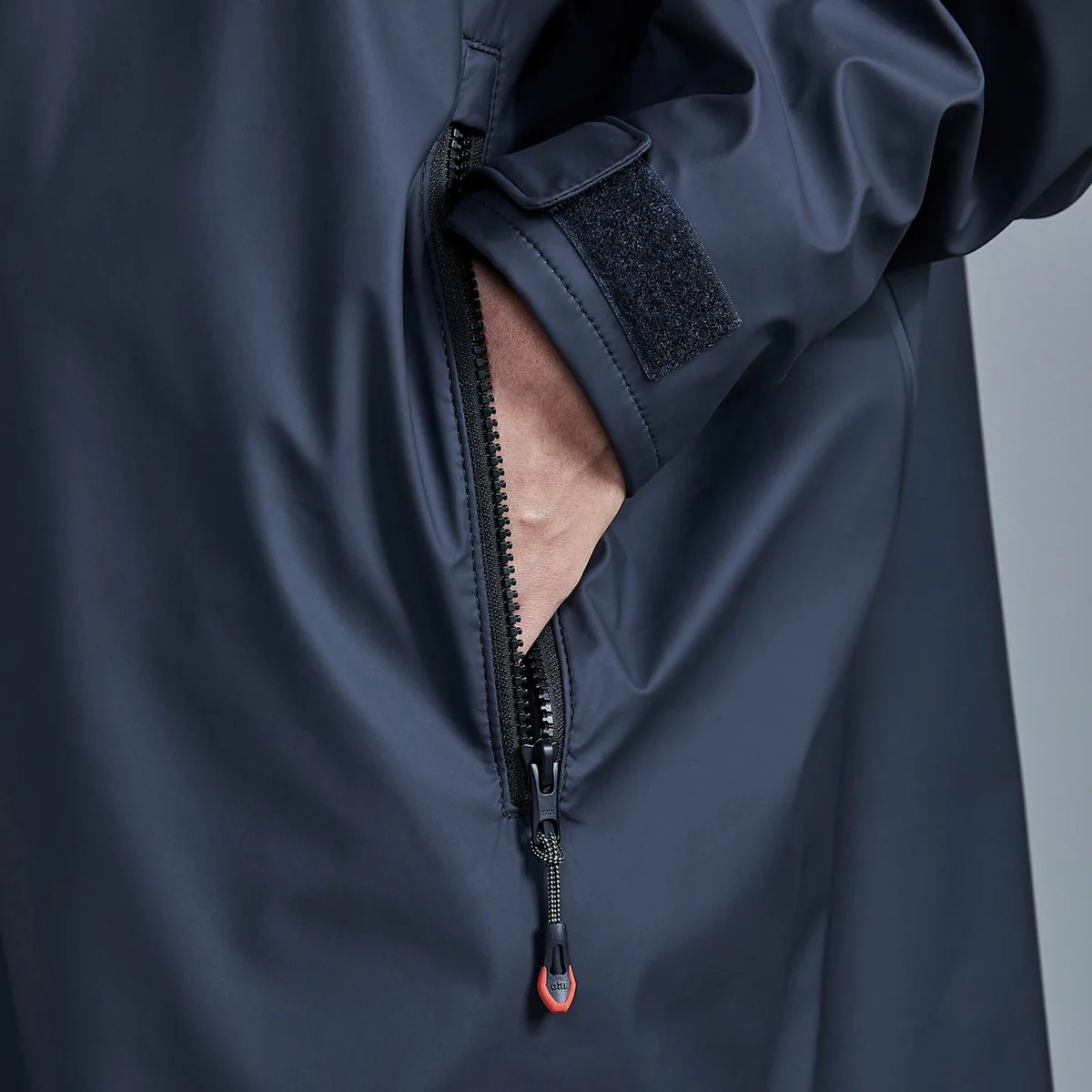 Gill Aqua Parka jas grafiet unisex - Image 6