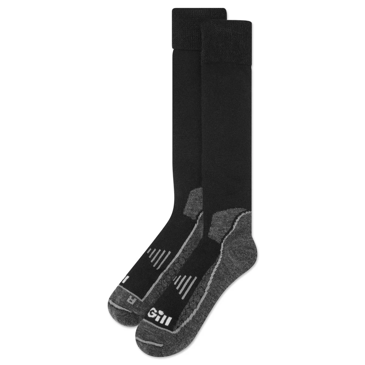 Gill Boot Socks merino wol warme zeillaars sokken zwart