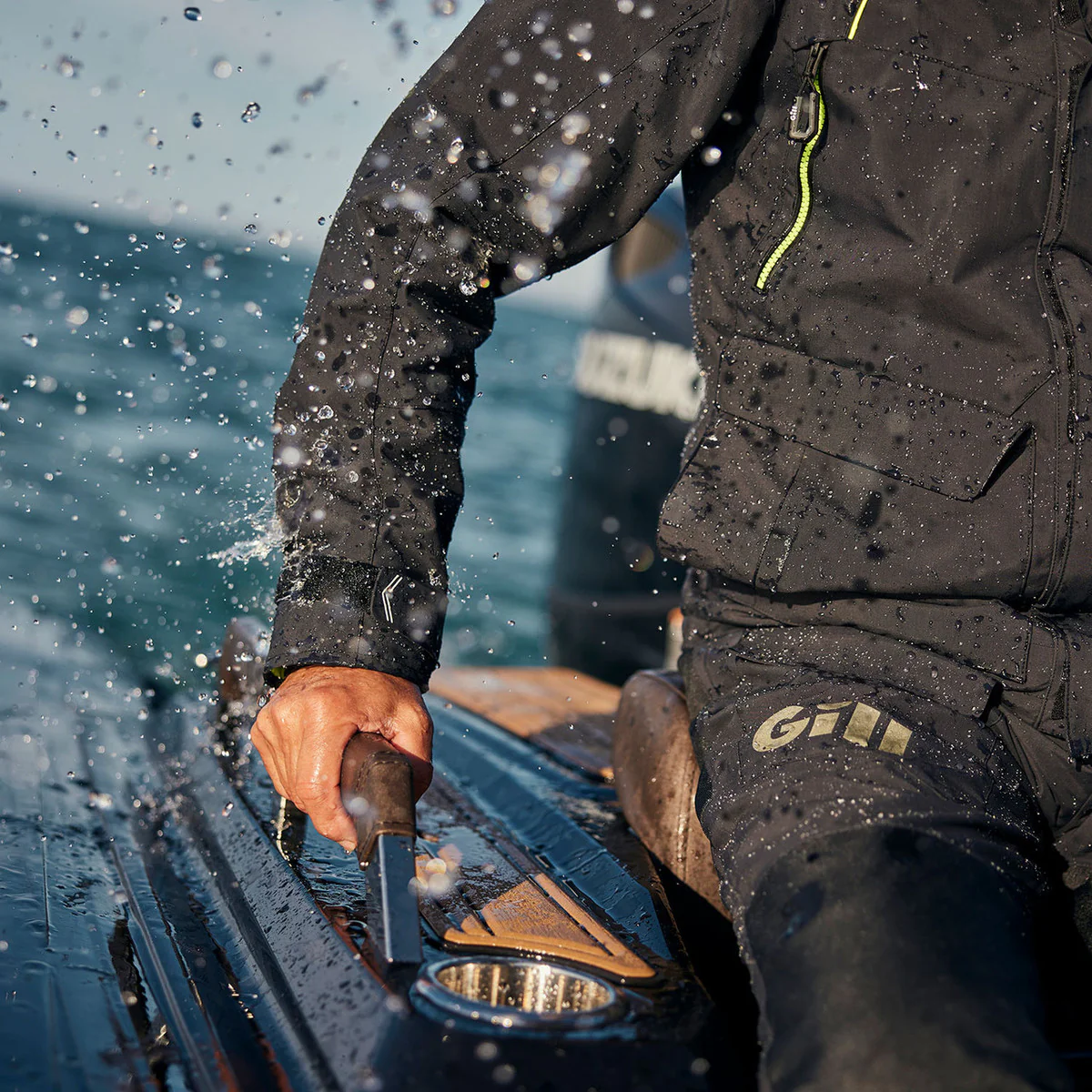 Gill OS26J Offshore zeiljas zwart heren - Image 9