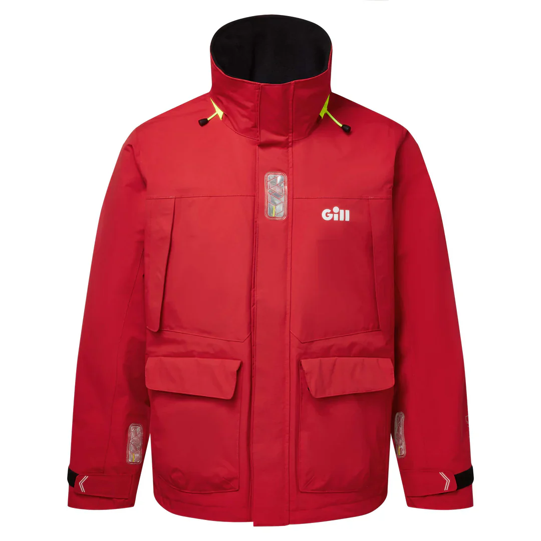 Gill OS34J Coastal Zeiljas Heren - Rood