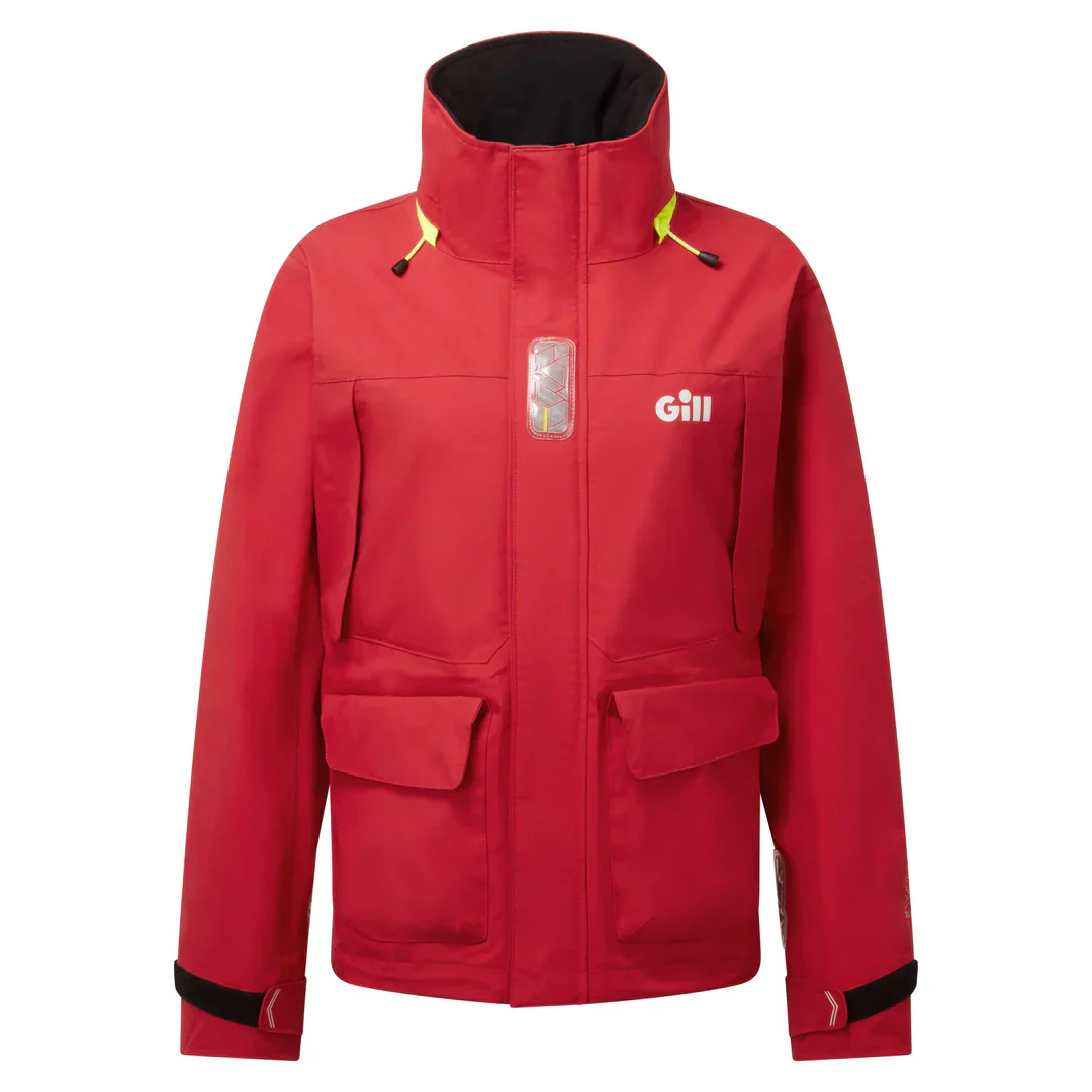 Gill OS34JW Coastal Zeiljas Dames - Rood