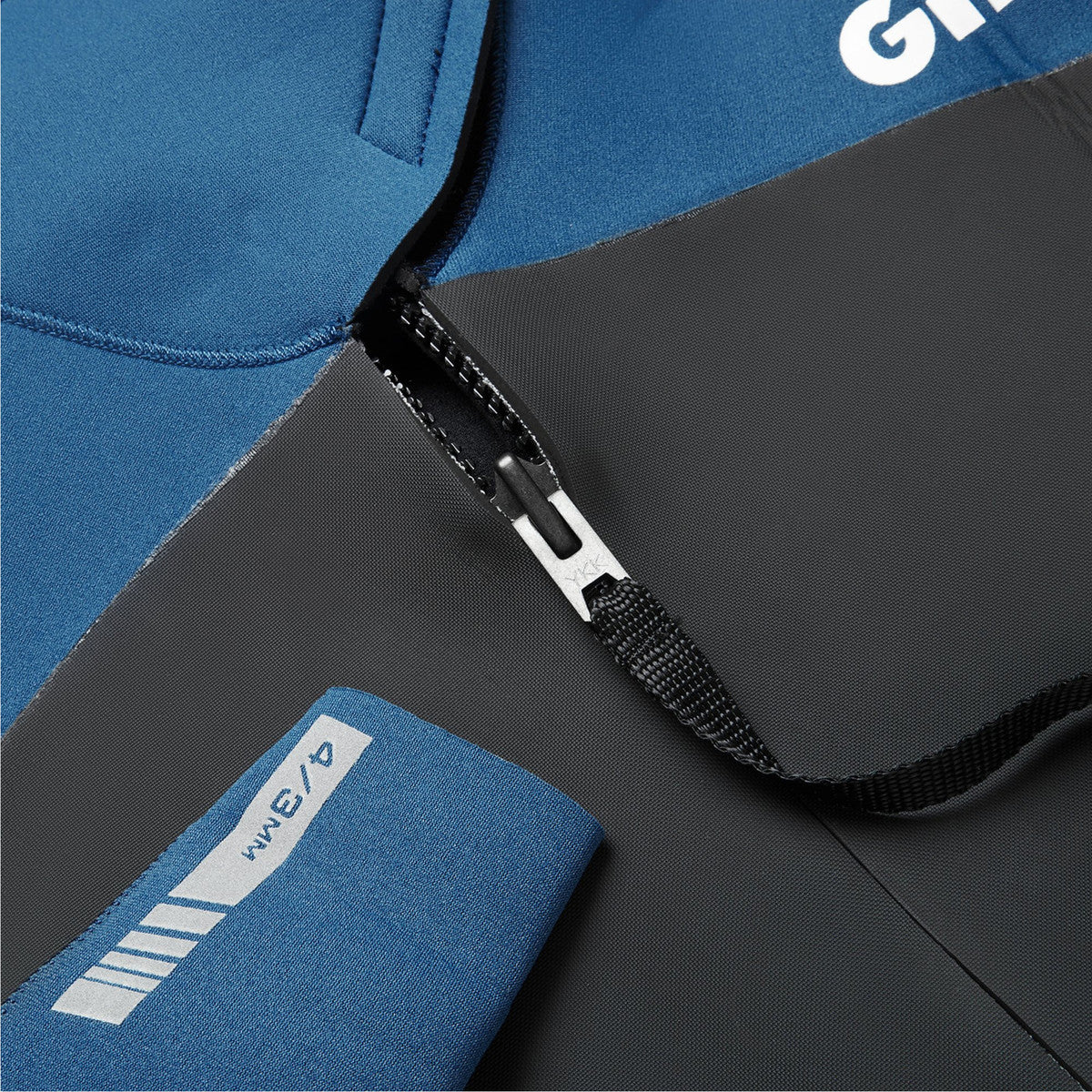Gill Pursuit Full Arm 4/3 mm wetsuit blauw heren - Image 3
