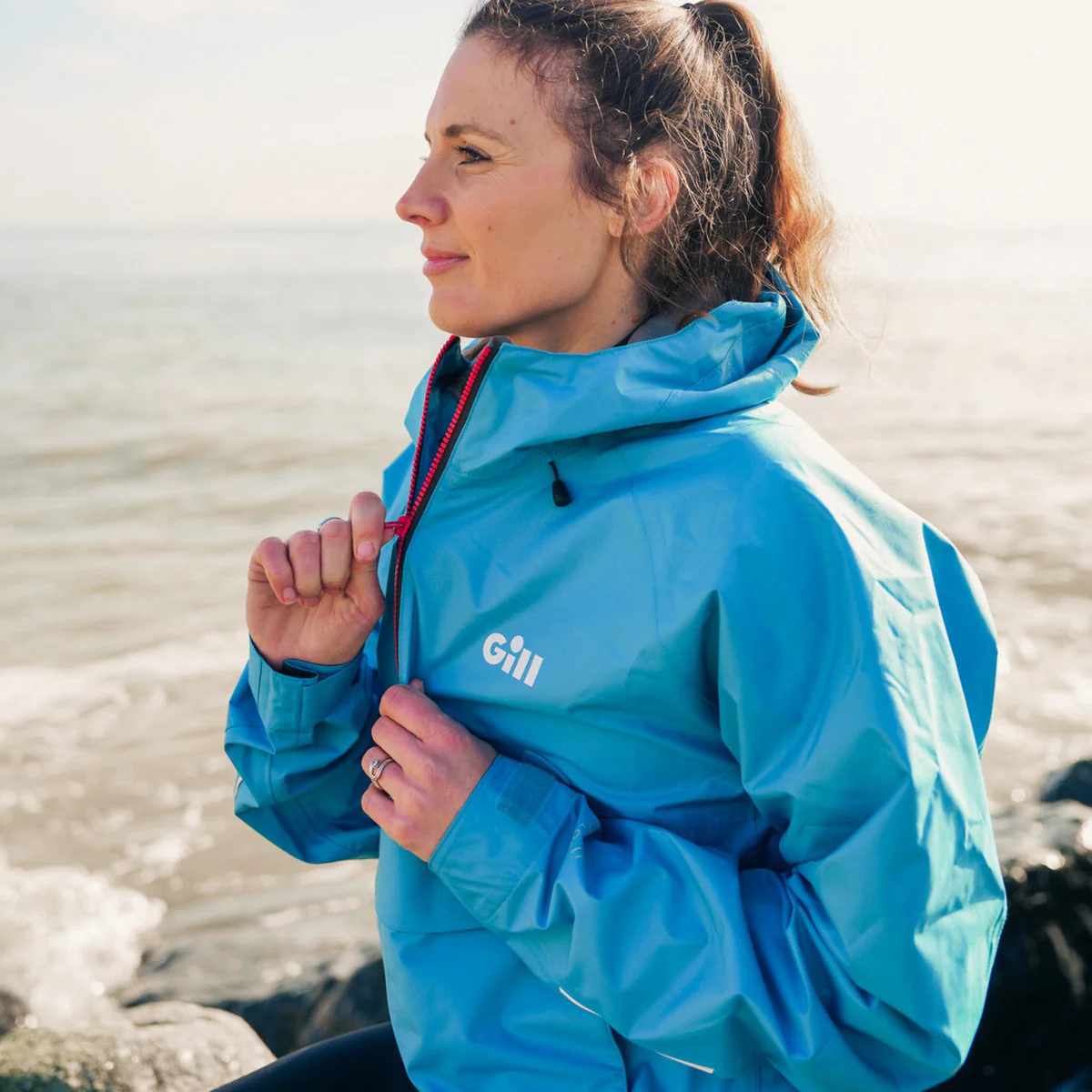 Gill Verso Lite Jacket zeiljas smock blauw heren - Image 2